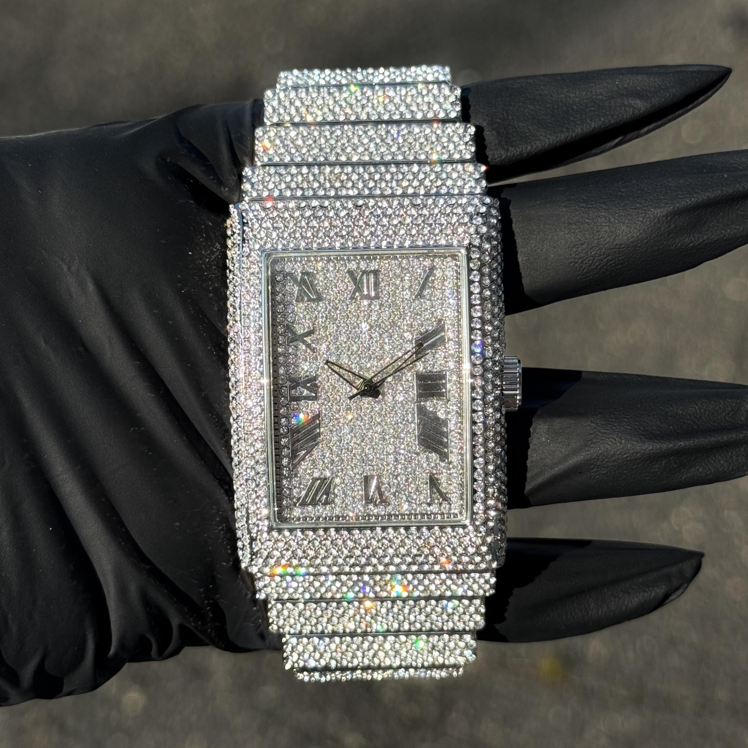 Diamond timepiece best sale